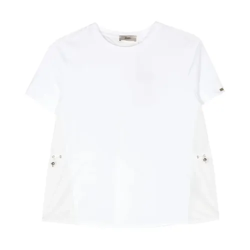 Herno - Tops > T-Shirts - White - Herno - Modalova