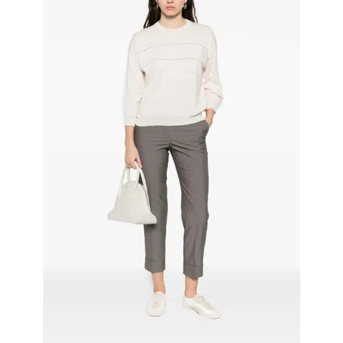 Knitwear > Round-neck Knitwear - - Peserico - Modalova