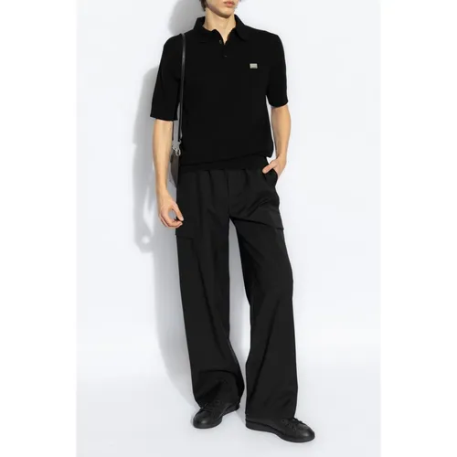 Trousers > Wide Trousers - - Dolce & Gabbana - Modalova