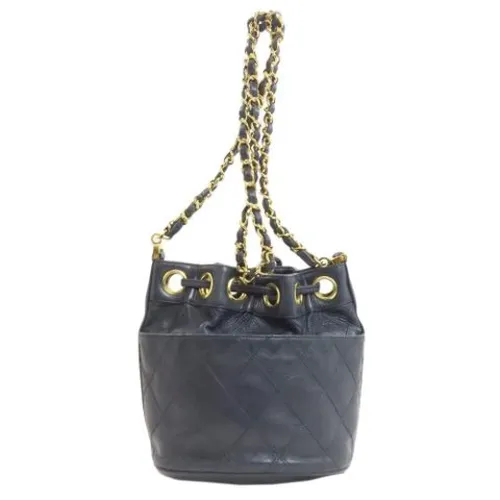 Pre-owned > Pre-owned Bags > Pre-owned Bucket Bags - - Chanel Vintage - Modalova