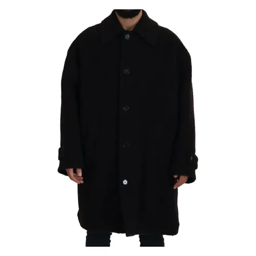 Coats > Single-Breasted Coats - - Dolce & Gabbana - Modalova