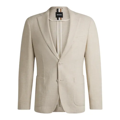 Hugo - Jackets > Blazers - Beige - Hugo - Modalova
