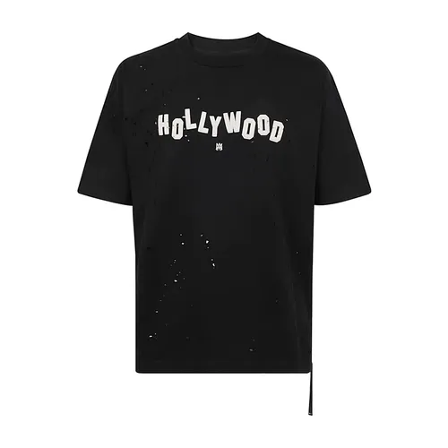 Amiri - Tops > T-Shirts - Black - Amiri - Modalova