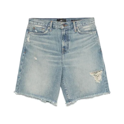 Shorts > Denim Shorts - - 7 For All Mankind - Modalova
