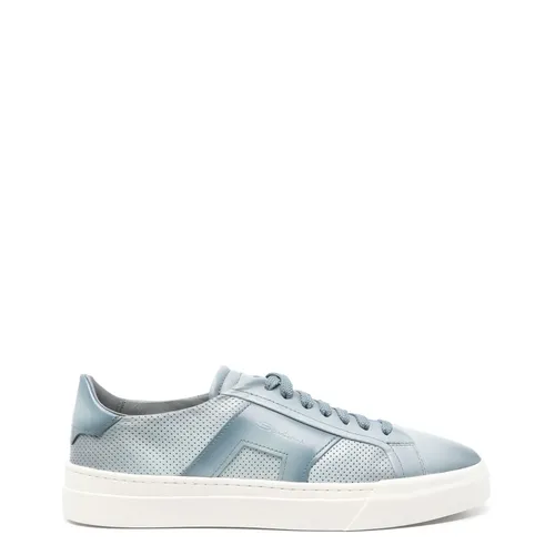 Santoni - Shoes > Sneakers - Blue - Santoni - Modalova