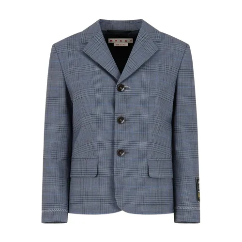 Marni - Jackets > Blazers - Blue - Marni - Modalova