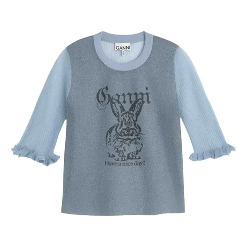Knitwear > Round-neck Knitwear - - Ganni - Modalova