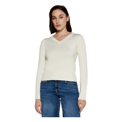 Knitwear > V-neck Knitwear - - Guess - Modalova