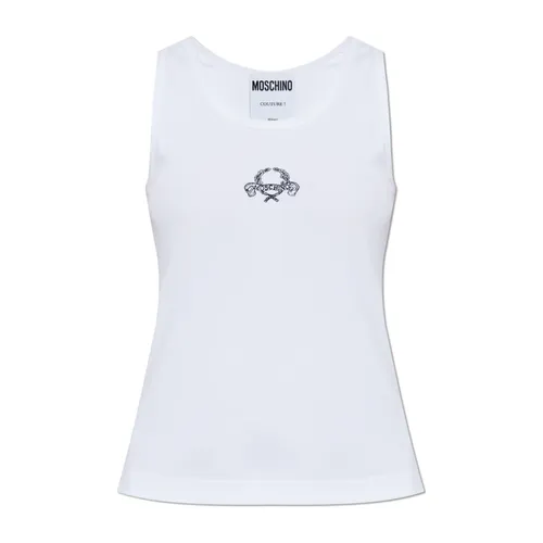 Tops > Sleeveless Tops - - Moschino - Modalova