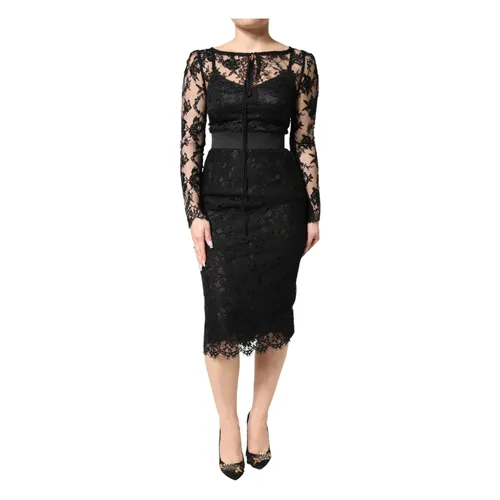 Dresses > Day Dresses > Midi Dresses - - Dolce & Gabbana - Modalova