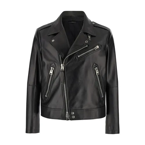Jackets > Leather Jackets - - Tom Ford - Modalova