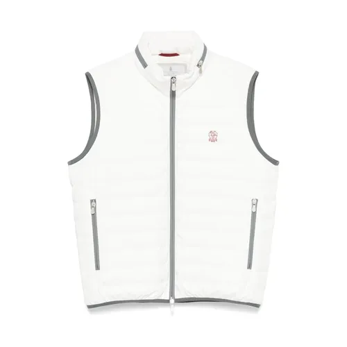 Jackets > Vests - - Brunello Cucinelli - Modalova