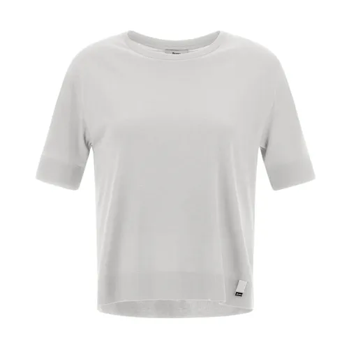 Herno - Tops > T-Shirts - White - Herno - Modalova