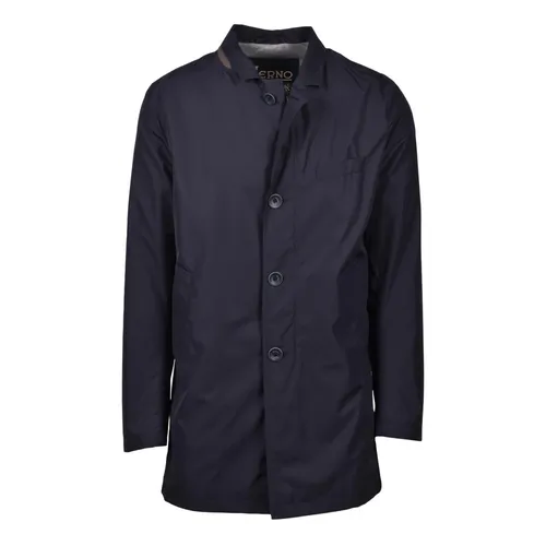 Coats > Single-Breasted Coats - - Herno - Modalova