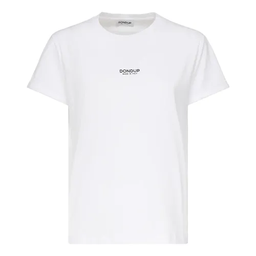 Dondup - Tops > T-Shirts - White - Dondup - Modalova