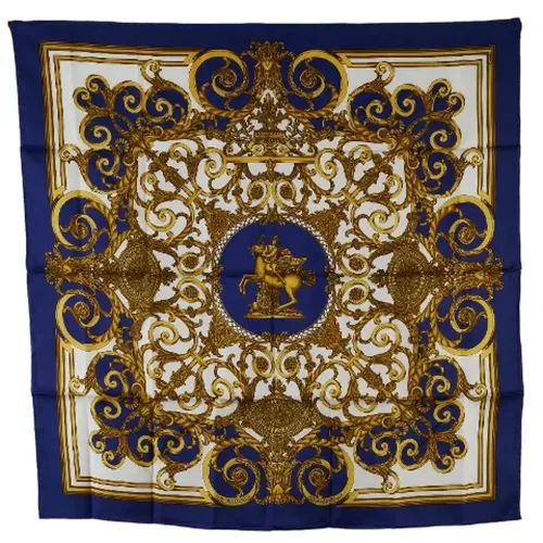 Pre-owned > Pre-owned Accessories > Pre-owned Scarves - - Hermès Vintage - Modalova
