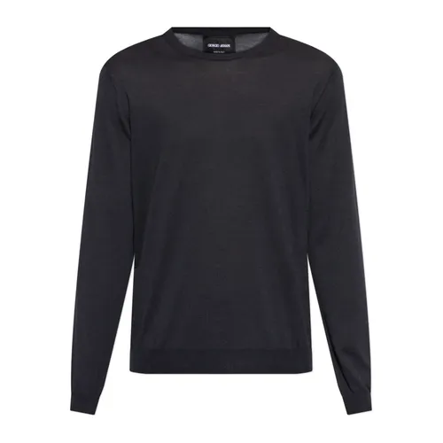 Knitwear > Round-neck Knitwear - - Giorgio Armani - Modalova