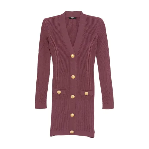 Knitwear > Cardigans - - Balmain - Modalova
