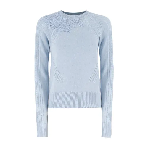 Knitwear > Round-neck Knitwear - - Ermanno Scervino - Modalova