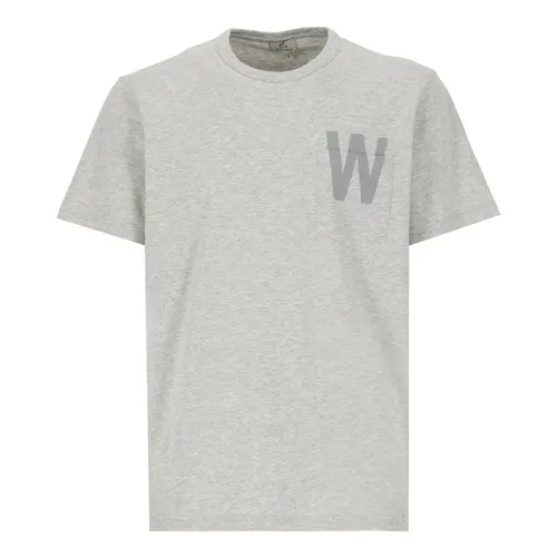 Woolrich - Tops > T-Shirts - Gray - Woolrich - Modalova
