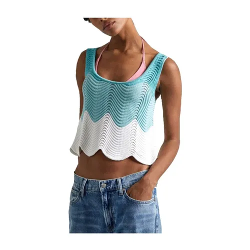 Tops > Sleeveless Tops - - Pepe Jeans - Modalova