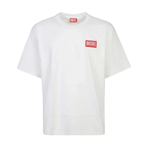 Diesel - Tops > T-Shirts - White - Diesel - Modalova