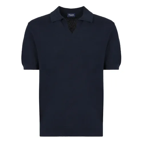 Knitwear > V-neck Knitwear - - Drumohr - Modalova