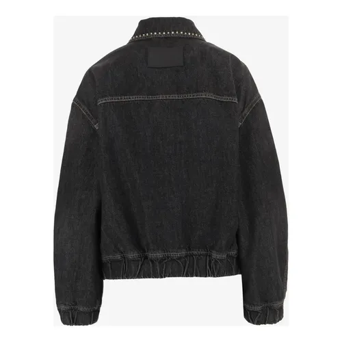 Jackets > Denim Jackets - - Versace - Modalova