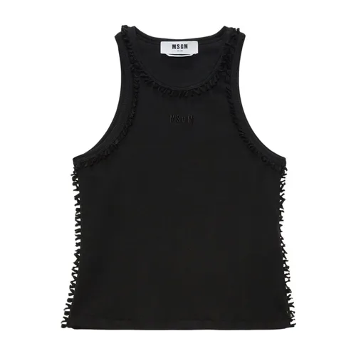 Tops > Sleeveless Tops - - Msgm - Modalova