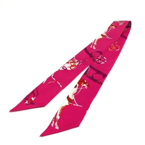 Pre-owned > Pre-owned Accessories > Pre-owned Scarves - - Hermès Vintage - Modalova