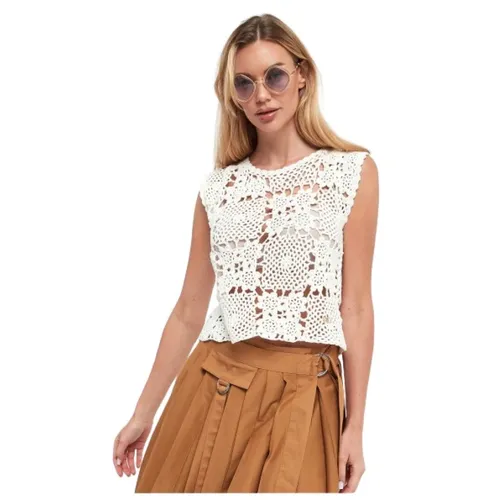 Tops > Sleeveless Tops - - Liu Jo - Modalova