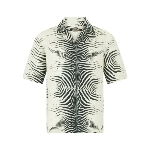 Shirts > Short Sleeve Shirts - - Roberto Cavalli - Modalova