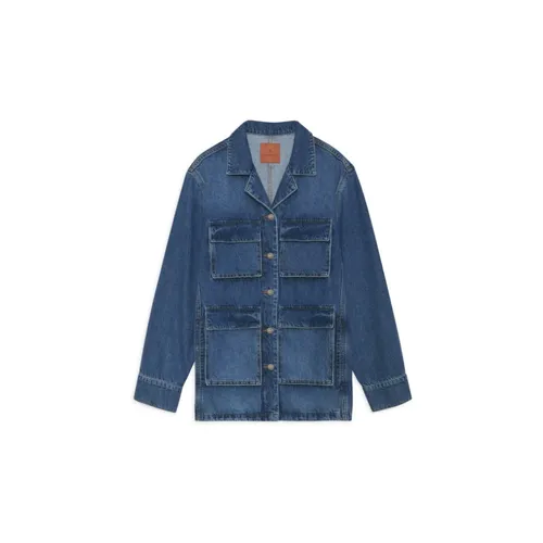 Jackets > Denim Jackets - - Anine Bing - Modalova