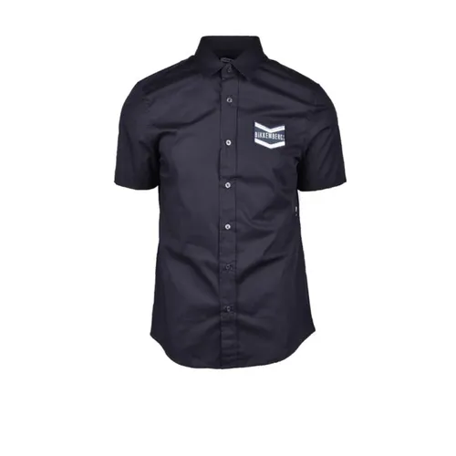 Shirts > Short Sleeve Shirts - - Bikkembergs - Modalova