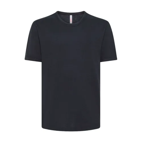 Sun68 - Tops > T-Shirts - Blue - Sun68 - Modalova