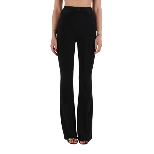Trousers > Wide Trousers - - Elisabetta Franchi - Modalova