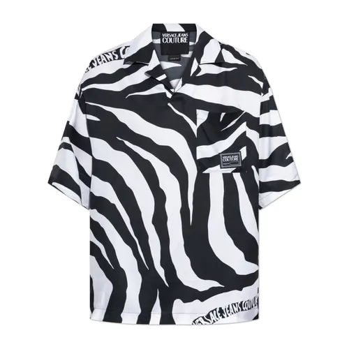 Shirts > Short Sleeve Shirts - - Versace Jeans Couture - Modalova