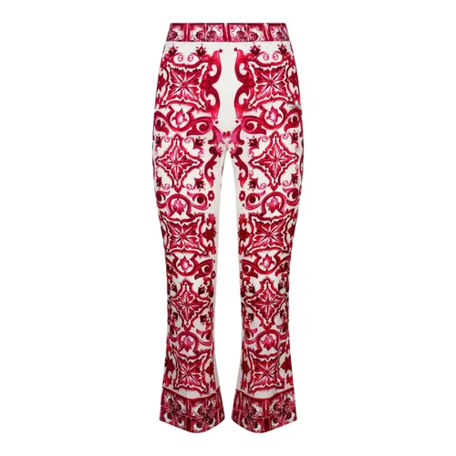 Trousers > Wide Trousers - - Dolce & Gabbana - Modalova