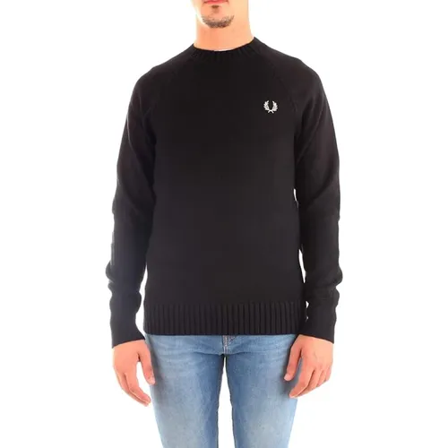 Knitwear > Round-neck Knitwear - - Fred Perry - Modalova