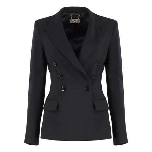 Jackets > Blazers - - Elisabetta Franchi - Modalova