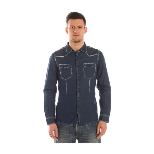 Shirts > Denim Shirts - - Daniele Alessandrini - Modalova