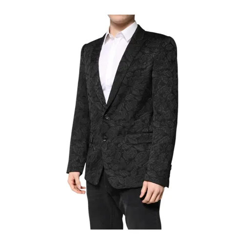 Suits > Formal Blazers - - Dolce & Gabbana - Modalova