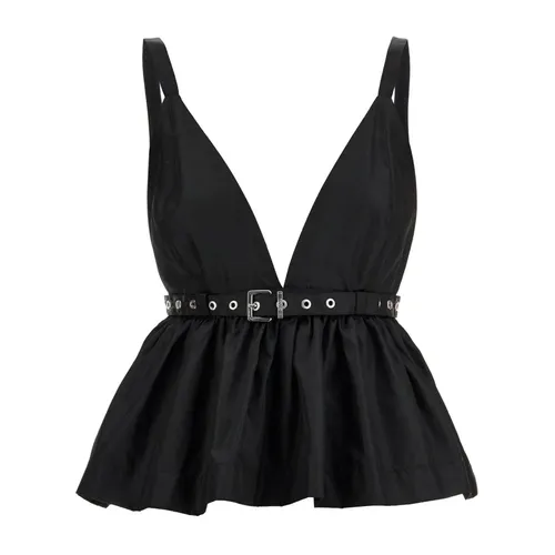 Tops > Sleeveless Tops - - Ganni - Modalova