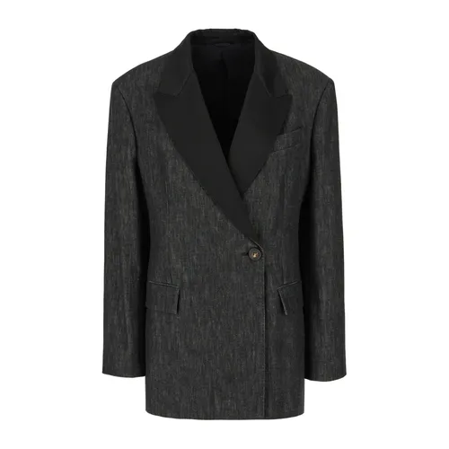 Jackets > Blazers - - Brunello Cucinelli - Modalova