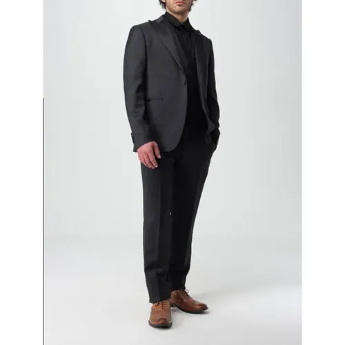 Suits > Suit Sets > Single Breasted Suits - - Tagliatore - Modalova