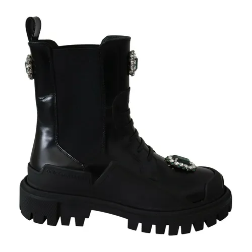 Shoes > Boots > Lace-up Boots - - Dolce & Gabbana - Modalova