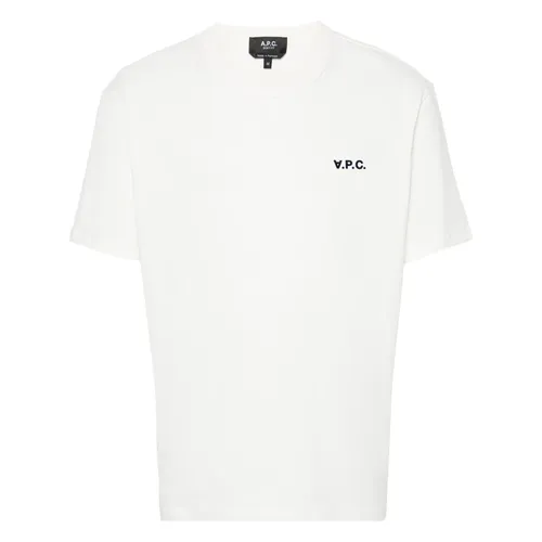 A.p.c. - Tops > T-Shirts - White - A.p.c. - Modalova