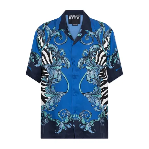 Shirts > Short Sleeve Shirts - - Versace Jeans Couture - Modalova