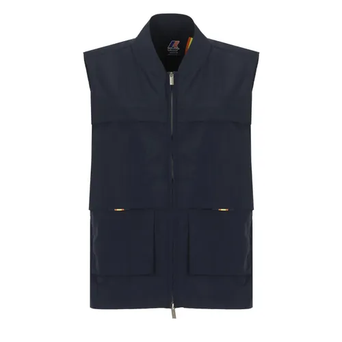 K-Way - Jackets > Vests - Blue - K-Way - Modalova