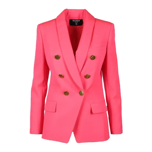 Jackets > Blazers - - Balmain - Modalova